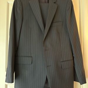 Brooks Brothers Blue Pinstripe Suit
